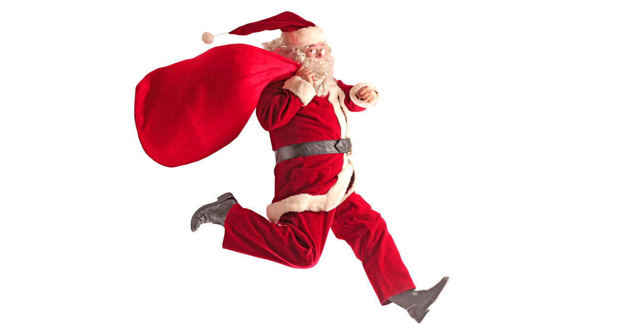 Santa's Secret Hiding Place Revealed